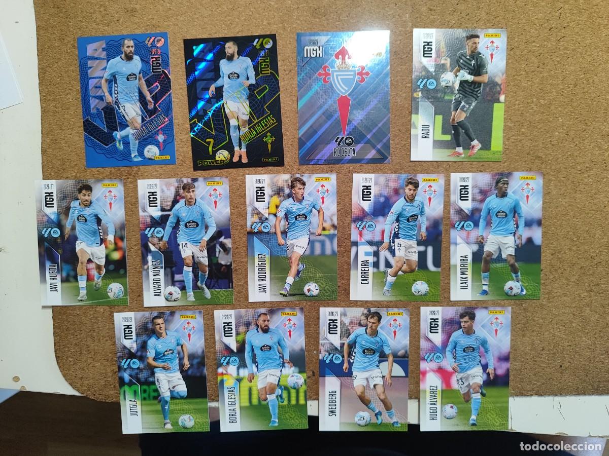 Cromos de f&uacute;tbol: MEGACRACKS 26/27 LOTE 13 CARTAS DEL CELTA DE VIGO CON ESPECIALES # PANINI
