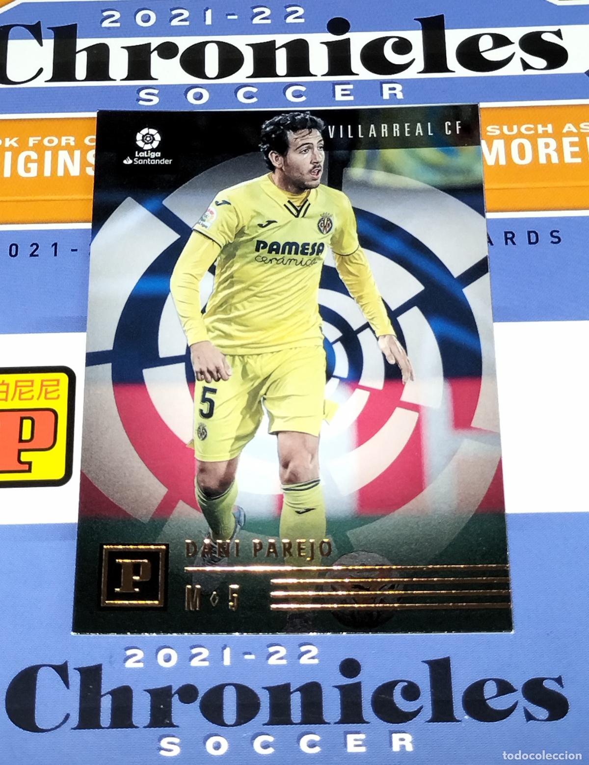 Cromos de f&uacute;tbol: N&ordm; 39 DANI PAREJO VILLARREAL CARD CHRONICLES LA LIGA SOCCER 2021 2022 21 22 PANINI