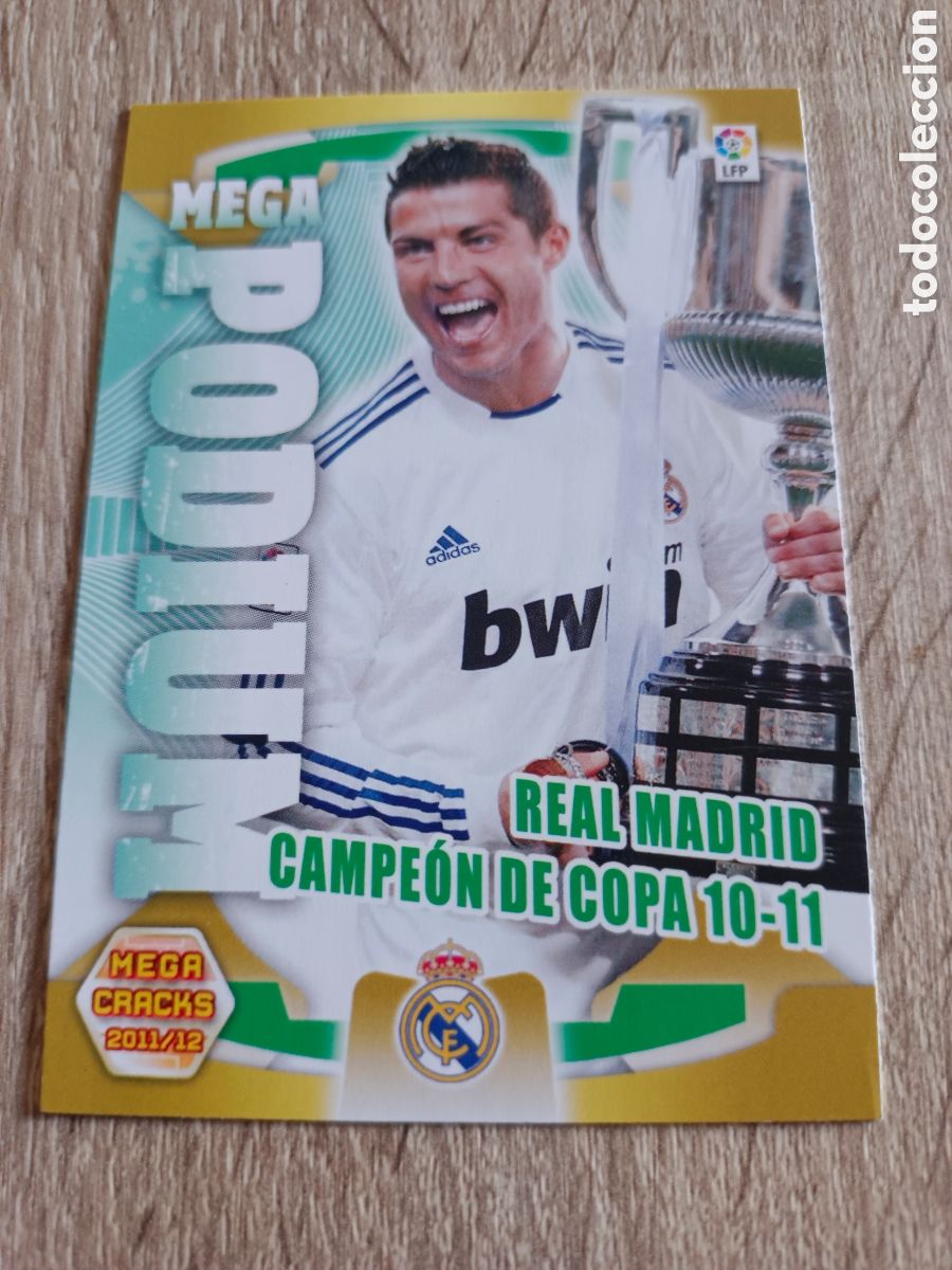 Figurine di Calcio: CRISTIANO RONALDO MEGACRACKS 2011-2012 PODIUM. EXCELENTE ESTADO