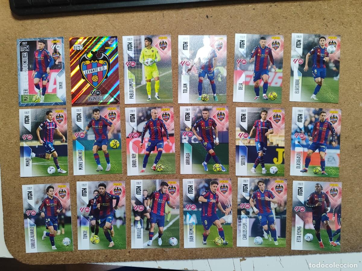 Football Stickers: MEGACRACKS 26/27 LOTE 18 CARTAS DEL LEVANTE CON ESPECIAL # PANINI
