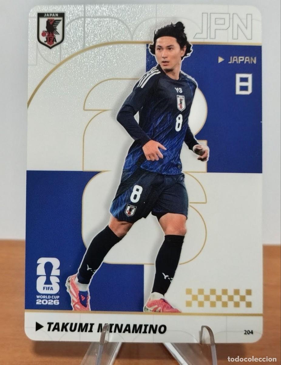 Cromos de f&uacute;tbol: #204 TAKUMI MINAMINO (Jap&oacute;n) - PANINI KAYOU (China) FIFA World Cup 2026