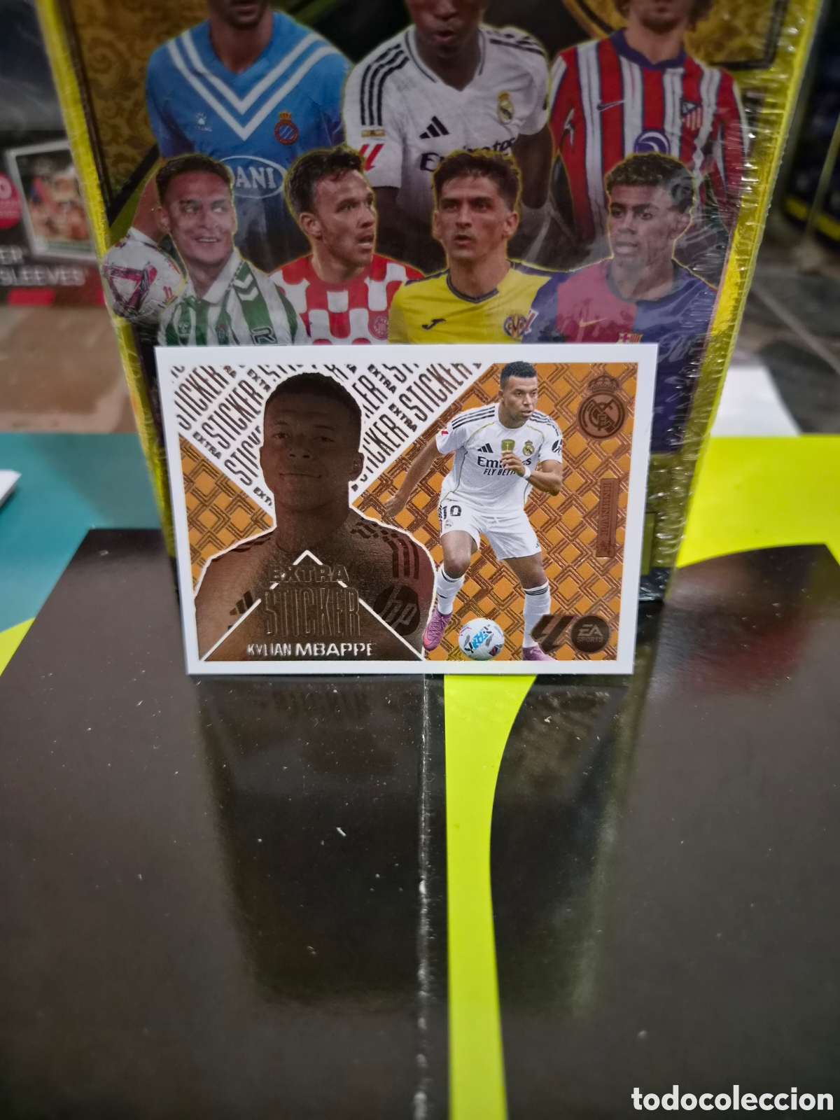 Cromos de f&uacute;tbol: Extra Sticker Bronce Mbappe Liga Este 26/27