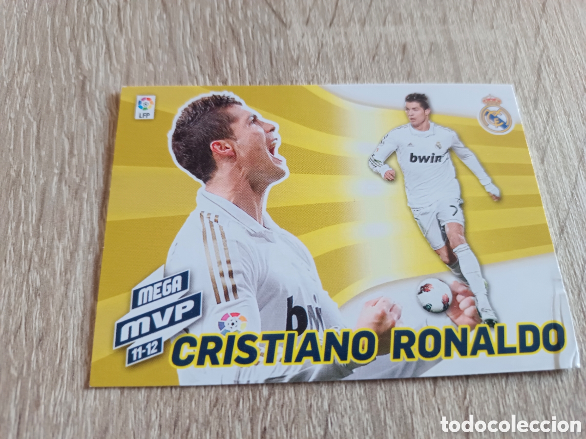 Cromos de f&uacute;tbol: CRISTIANO RONALDO MEGACRACKS 2011-2012 MEGA MVP 2011-2012. SE VENDE EL DE LA FOTO. VER ESTADO