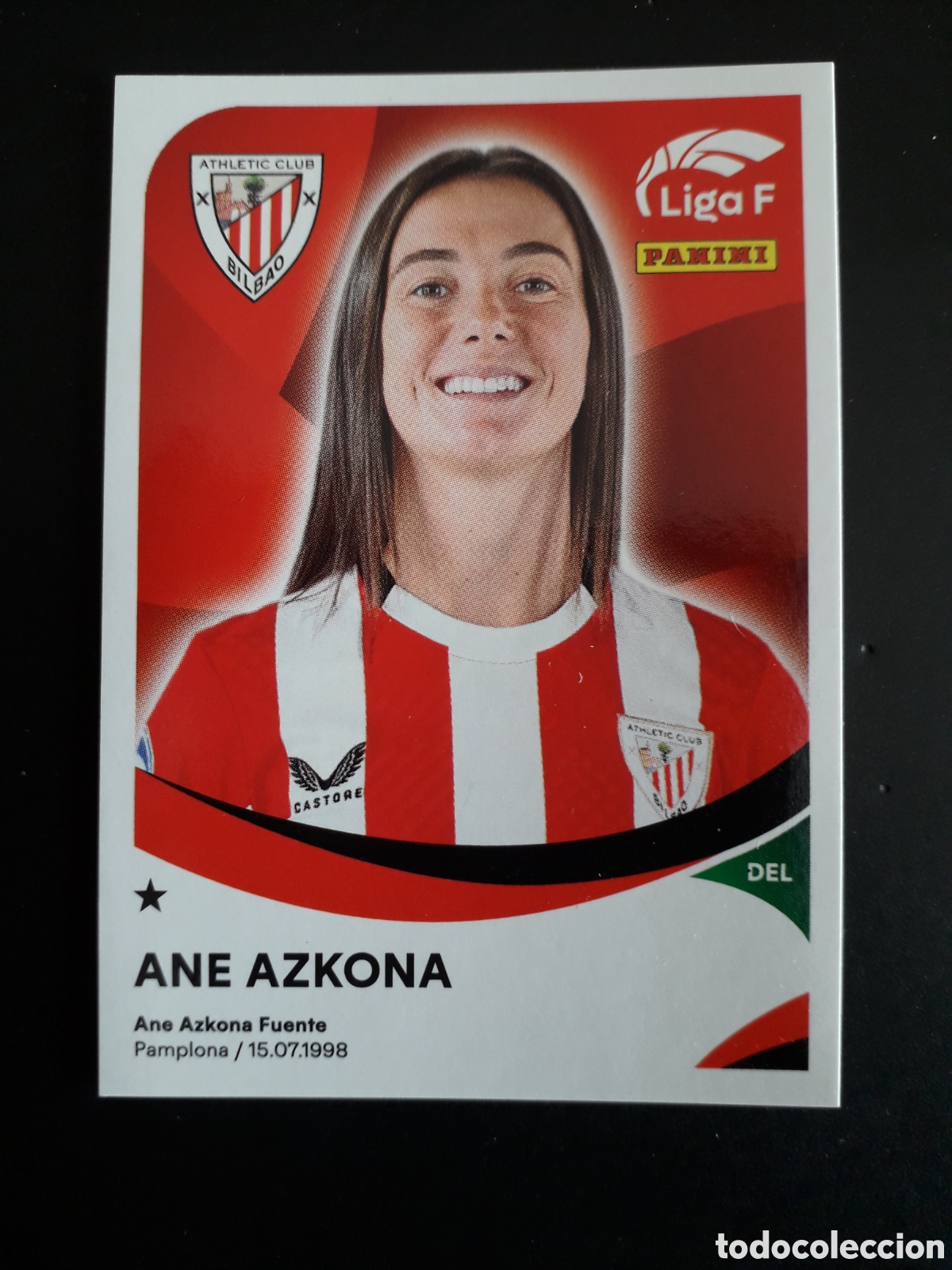 Cartes &agrave; collectionner de Football: ANE AZKONA ATHLETIC BILBAO N&deg; 17 LIGA F FEMENINA 2024 2025 24 25 PANINI PEDIDO M&Iacute;NIMO 3&euro;