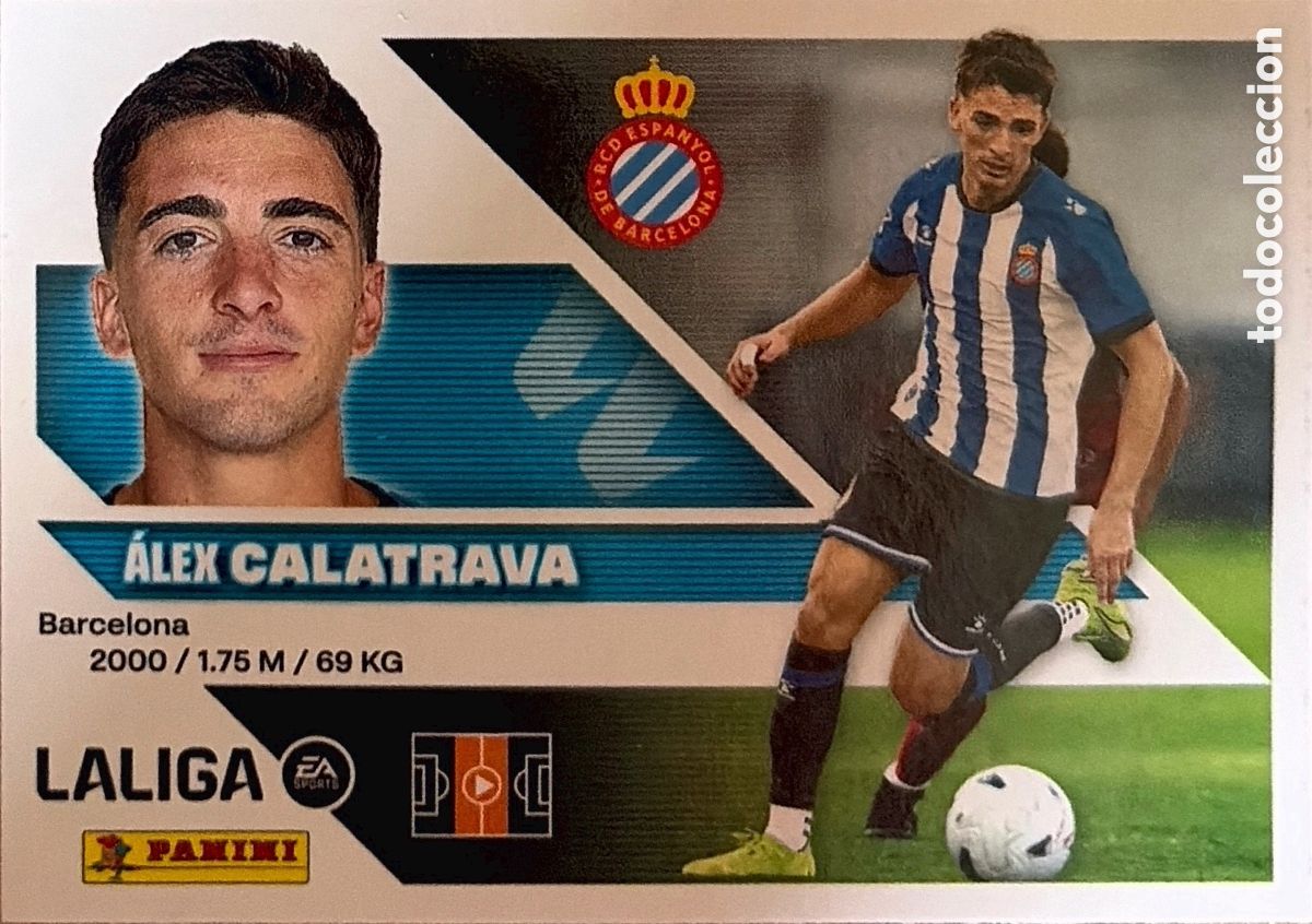 Cartes &agrave; collectionner de Football: CALATRAVA -ULTIMO FICHAJE N&ordm; 2 - (ESPANYOL) - COLECCIONES ESTE 2026/27 (PANINI)