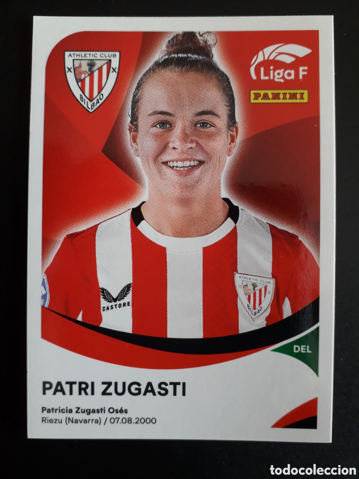 Football Stickers: PATRI ZUGASTI ATHLETIC BILBAO N&deg; 19 LIGA F FEMENINA 2024 2025 24 25 PANINI PEDIDO M&Iacute;NIMO 3&euro;