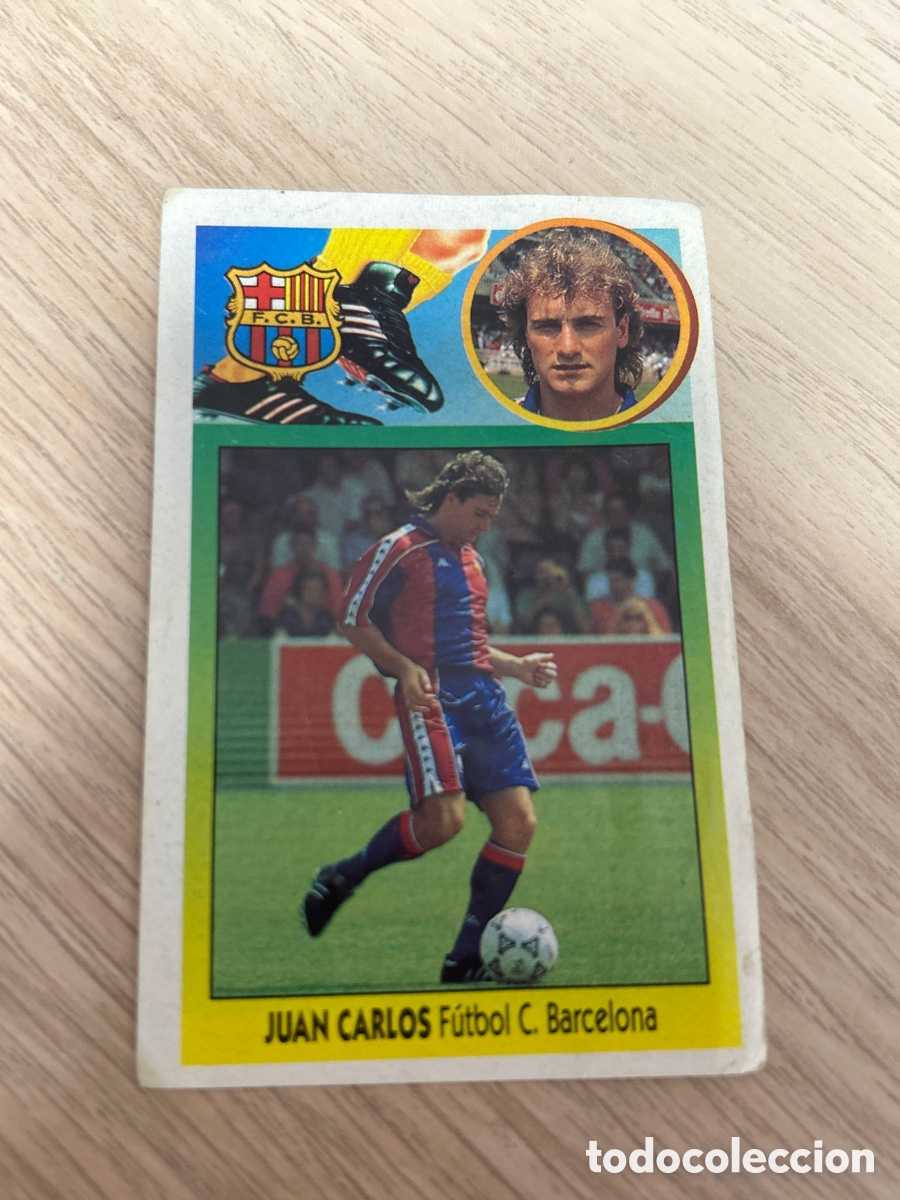 Figurine di Calcio: JUAN CARLOS BARCELONA ADHESIVO LIGA ESTE 1993 1994 93 94 NUNCA PEGADO SIN PEGAR