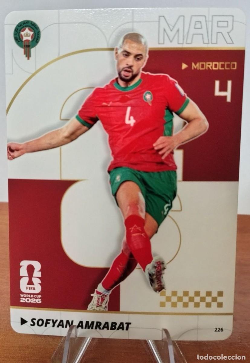 Figurine di Calcio: #226 SOFYAN AMRABAT (Marruecos) - PANINI KAYOU (China) FIFA World Cup 2026