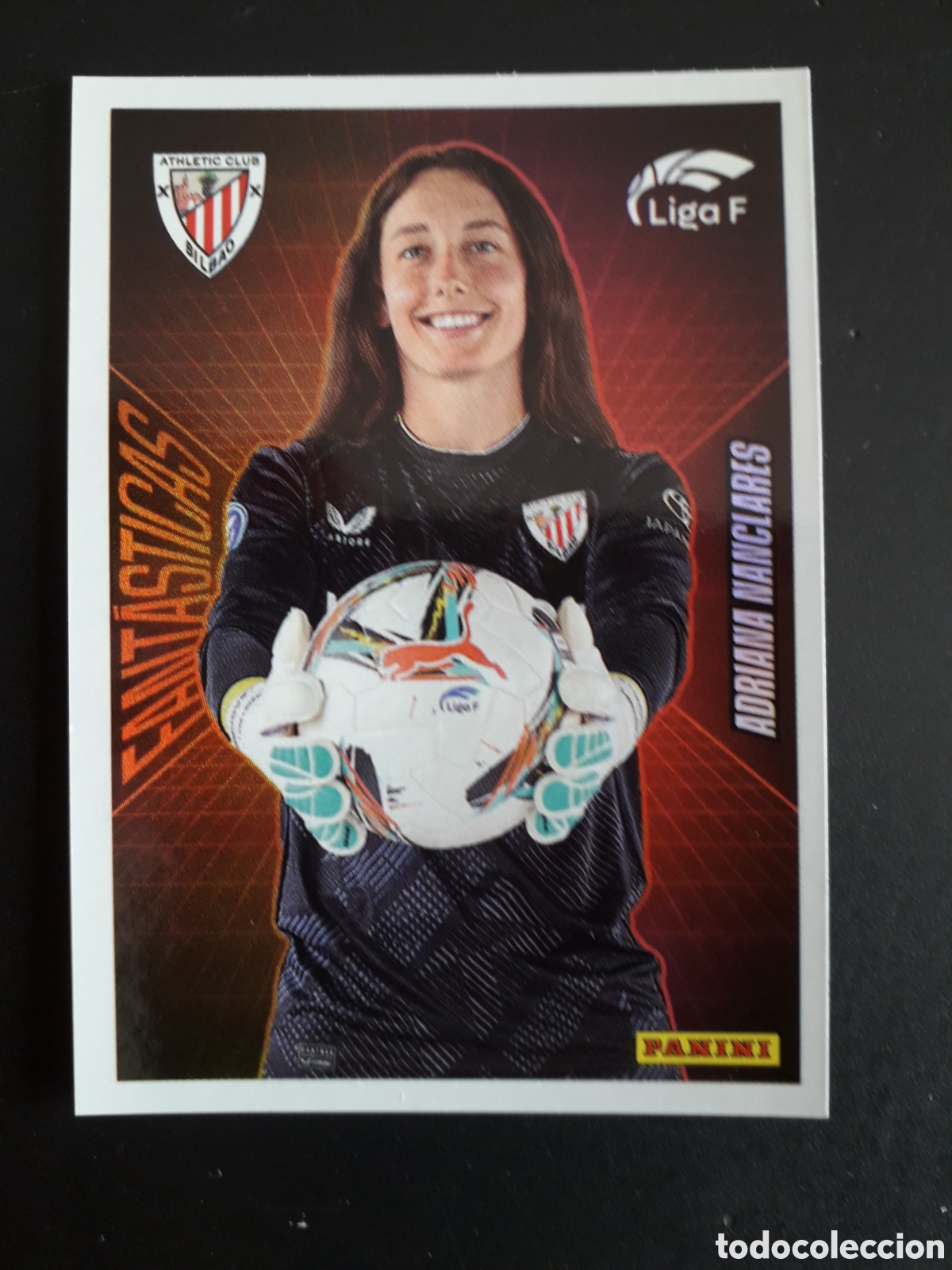 Figurine di Calcio: NANCLARES FANT&Aacute;STICAS ATHLETIC BILBAO N&deg; 345 LIGA F FEMENINA 2024 2025 24 25 PANINI PEDIDO M&Iacute;NIMO 3&euro;