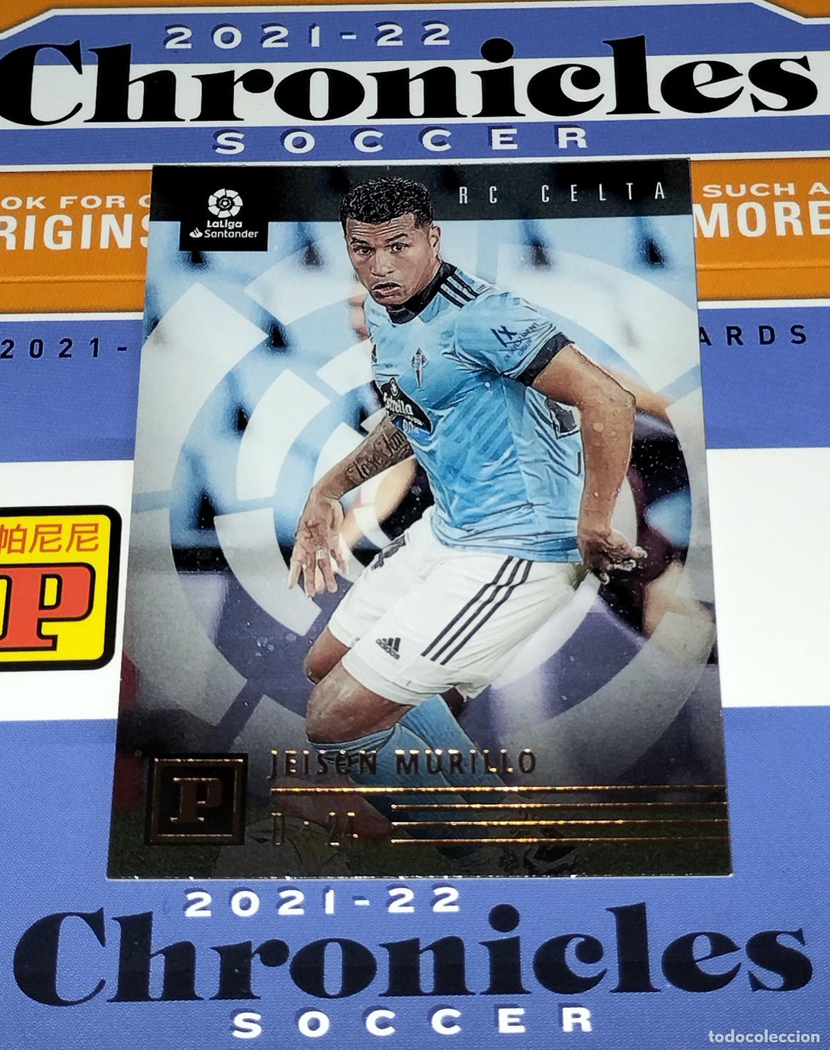 Figurine di Calcio: N&ordm; 33 JEISON MURILLO CELTA DE VIGO CARD CHRONICLES LA LIGA SOCCER 2021 2022 21 22 PANINI