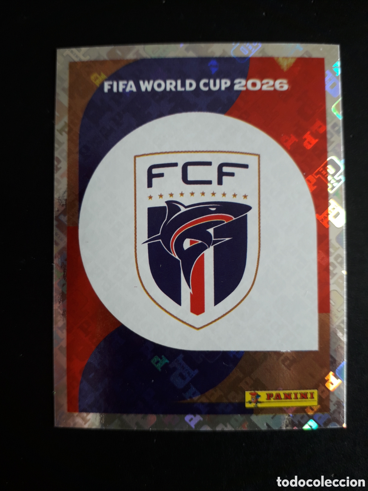 Cromos de f&uacute;tbol: ESCUDO CABO VERDE CPV 1 MUNDIAL F&Uacute;TBOL 2026 FIFA WORLD CUP PANINI SIN PEGAR PEDIDO M&Iacute;NIMO 3&euro;