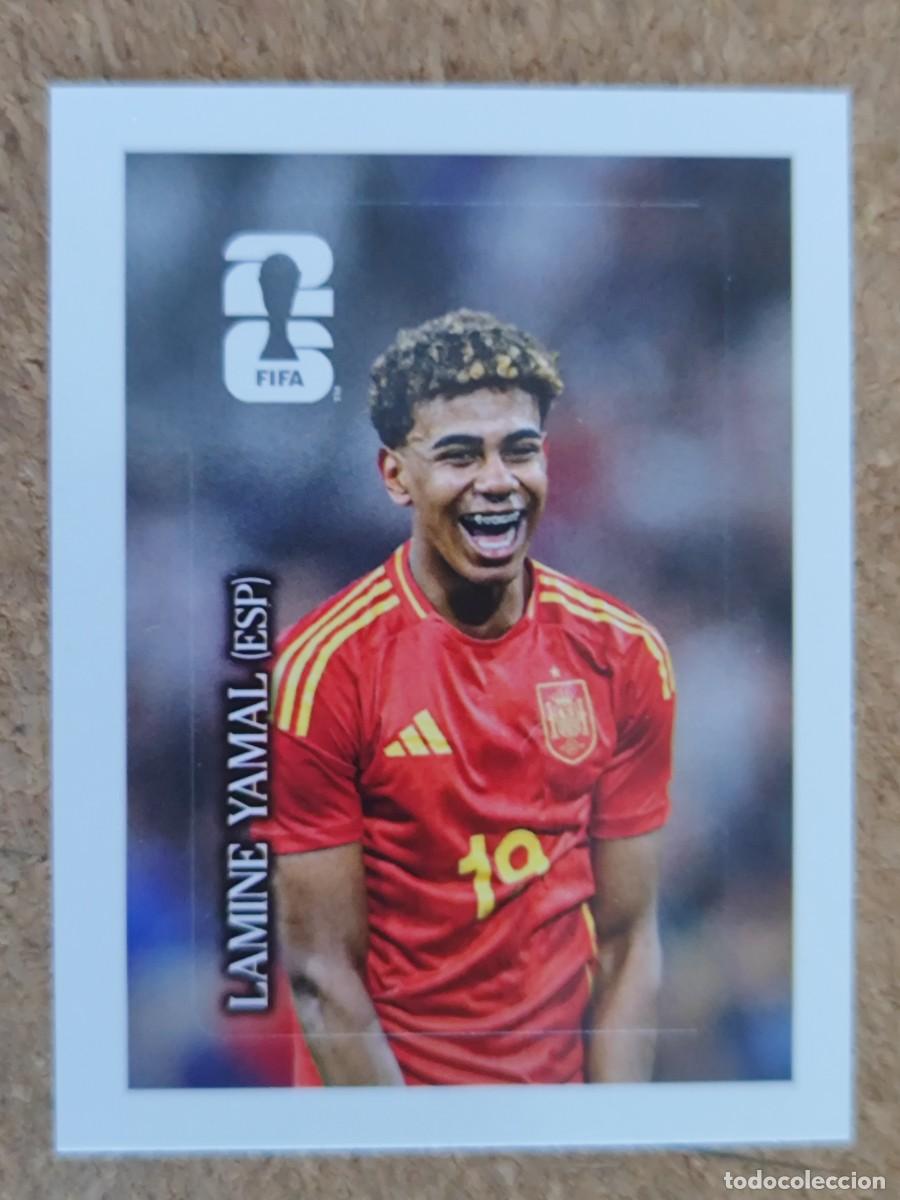 Cromos de f&uacute;tbol: FIFA WORLD CUP 2026 STICKER LAMINE YAMAL ESPA&Ntilde;A CC1 # PANINI