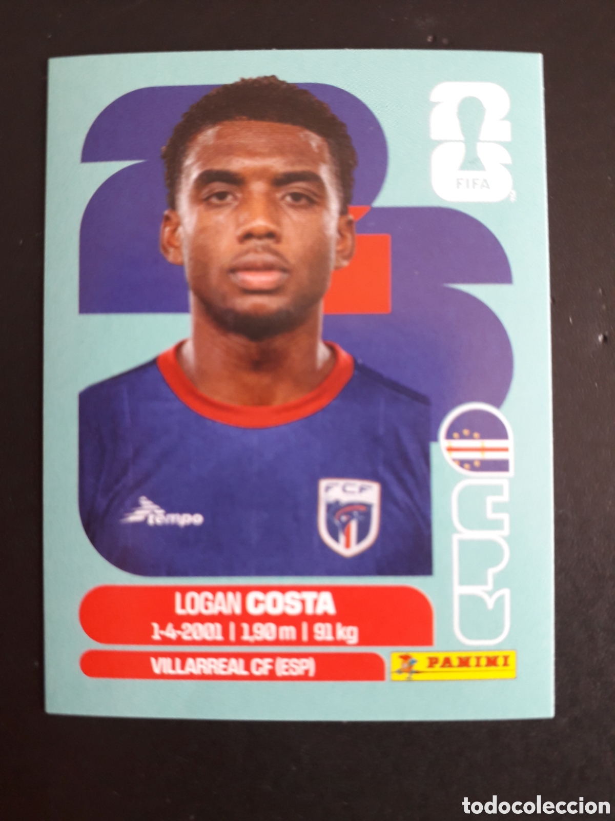 Cromos de f&uacute;tbol: COSTA CABO VERDE CPV 3 MUNDIAL F&Uacute;TBOL 2026 FIFA WORLD CUP PANINI SIN PEGAR PEDIDO M&Iacute;NIMO 3&euro;.
