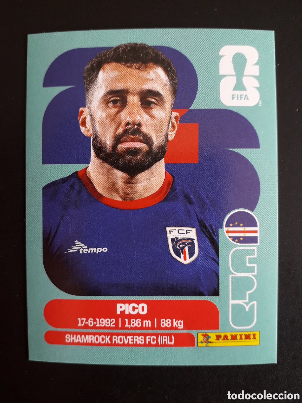 Football Stickers: PICO CABO VERDE CPV 4 MUNDIAL F&Uacute;TBOL 2026 FIFA WORLD CUP PANINI SIN PEGAR PEDIDO M&Iacute;NIMO 3&euro;
