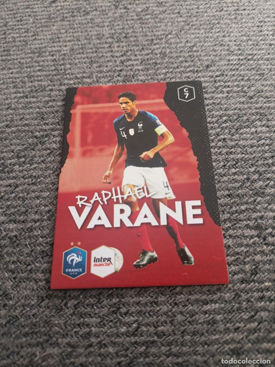 Cromos de f&uacute;tbol: Au Plus pres des bleus 2020 Varane
