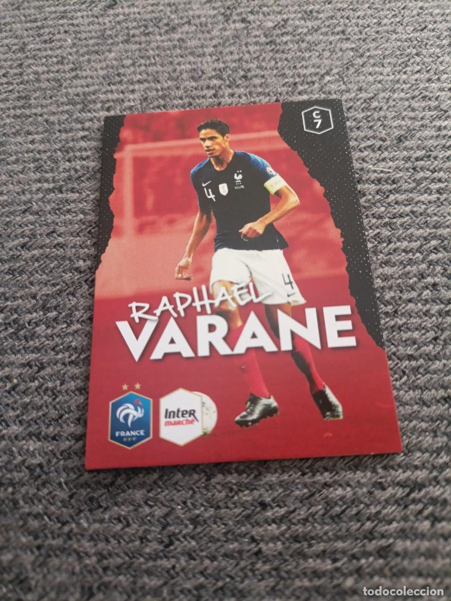 Football Stickers: Au Plus pres des bleus 2020 Varane