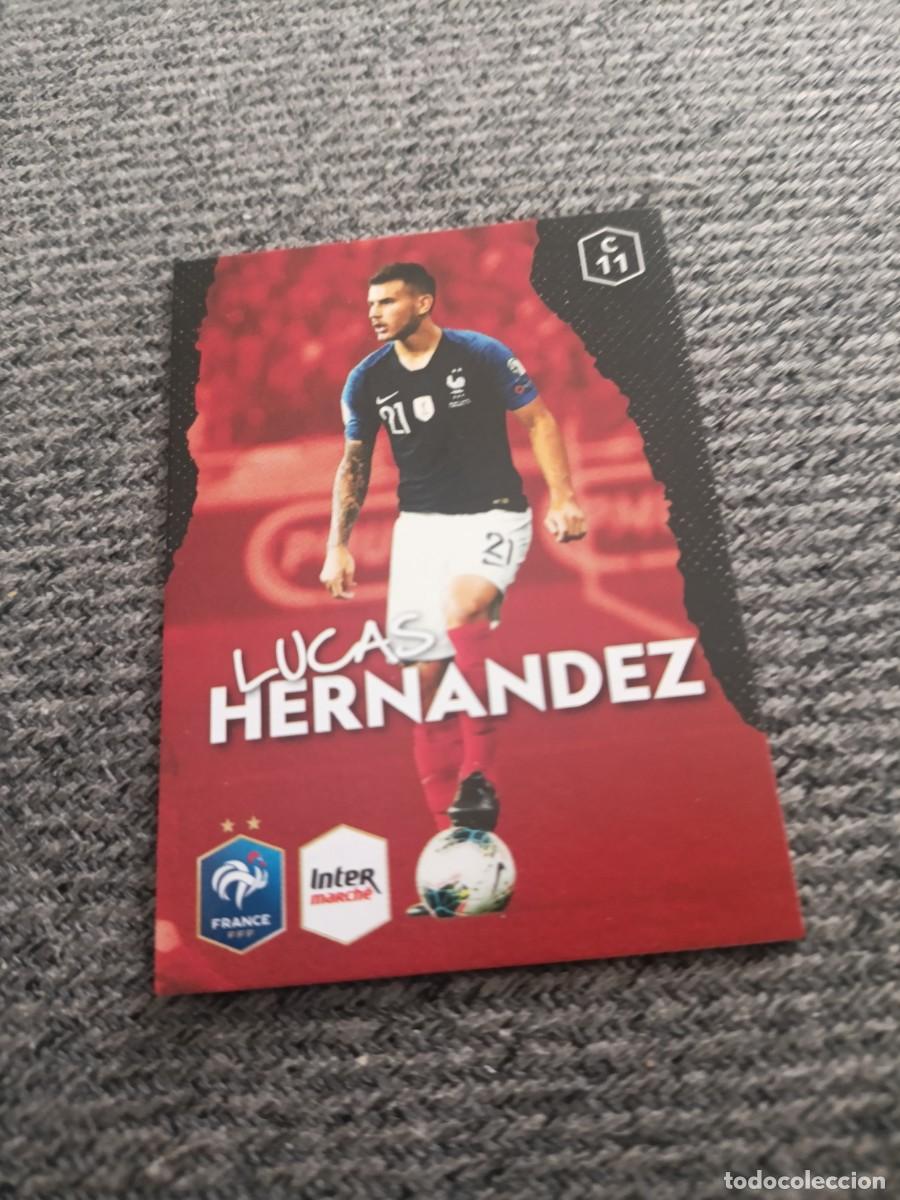 Fu&szlig;ball-Sticker: Au Plus pres des bleus 2020 Lucas Hern&aacute;ndez
