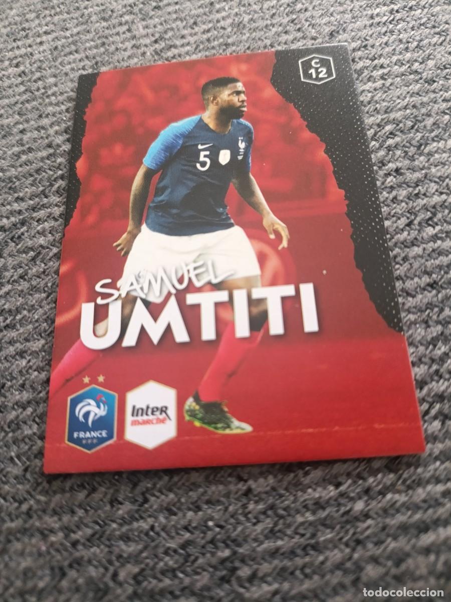Cromos de f&uacute;tbol: Au Plus pres des bleus 2020 Umtiti