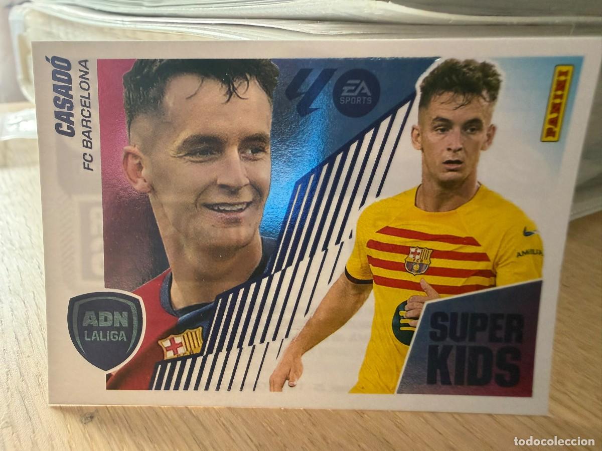 Cromos de f&uacute;tbol: 5 CASADO SUPER KIDS BARCELONA 25 26 2025 2026 LIGA EA SPORTS COLECCIONES ESTE SIN PEGAR