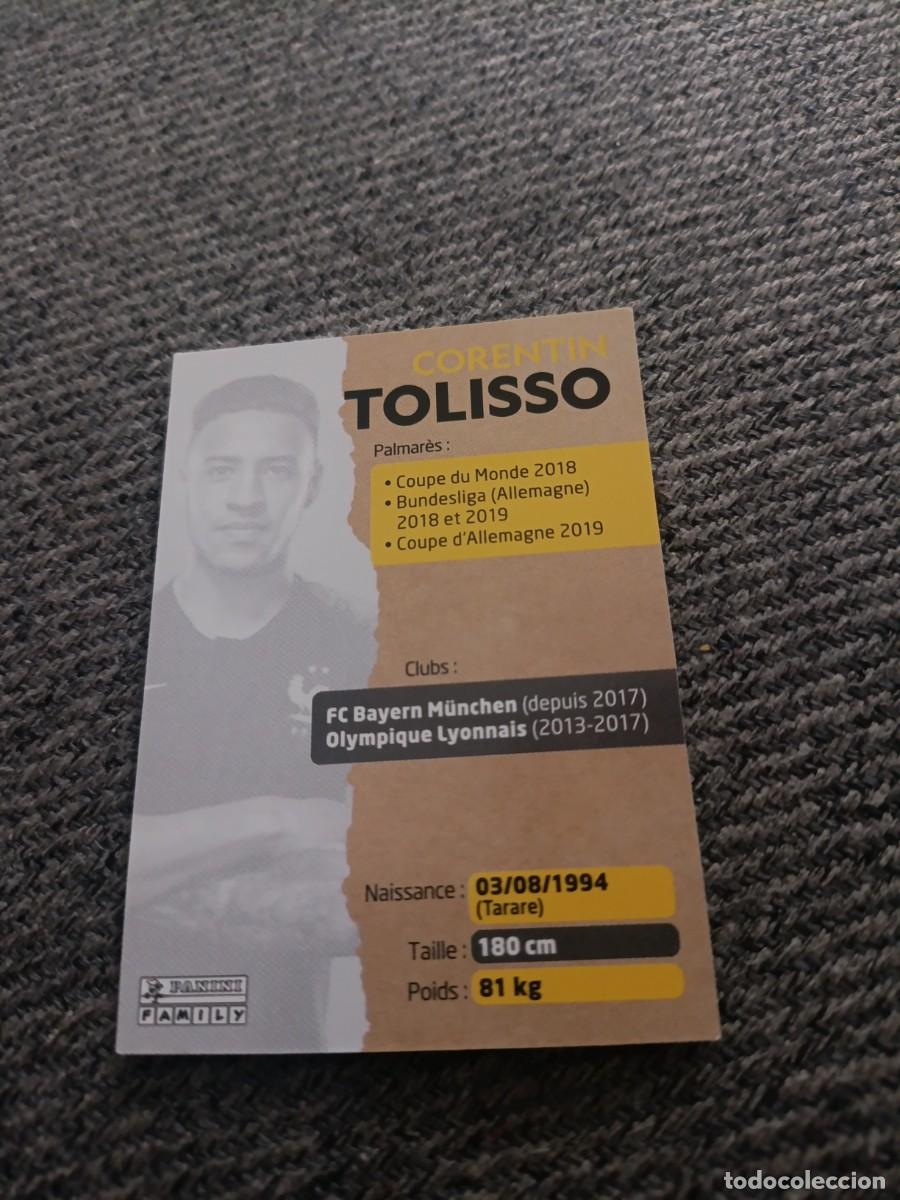 Cromos de f&uacute;tbol: Au Plus pres des bleus 2020 Tolisso - Foto 2