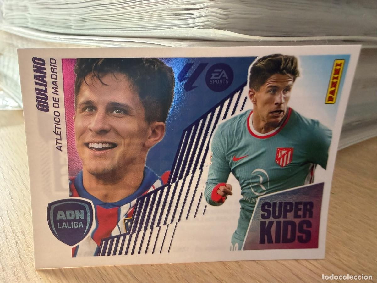 Cromos de f&uacute;tbol: 9 GIULIANO SUPER KIDS ATLETICO MADRID 25 26 2025 2026 LIGA EA SPORTS COLECCIONES ESTE SIN PEGAR