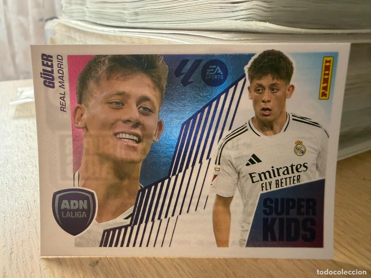 Cromos de f&uacute;tbol: 10 ARDA GULER SUPER KIDS REAL MADRID 25 26 2025 2026 LIGA EA SPORTS COLECCIONES ESTE SIN PEGAR