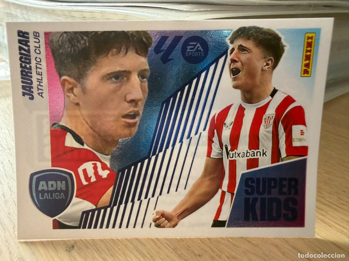 Cromos de f&uacute;tbol: 11 JAUREGIZAR SUPER KIDS ATHLETIC BILBAO 25 26 2025 2026 LIGA EA SPORTS COLECCIONES ESTE SIN PEGAR