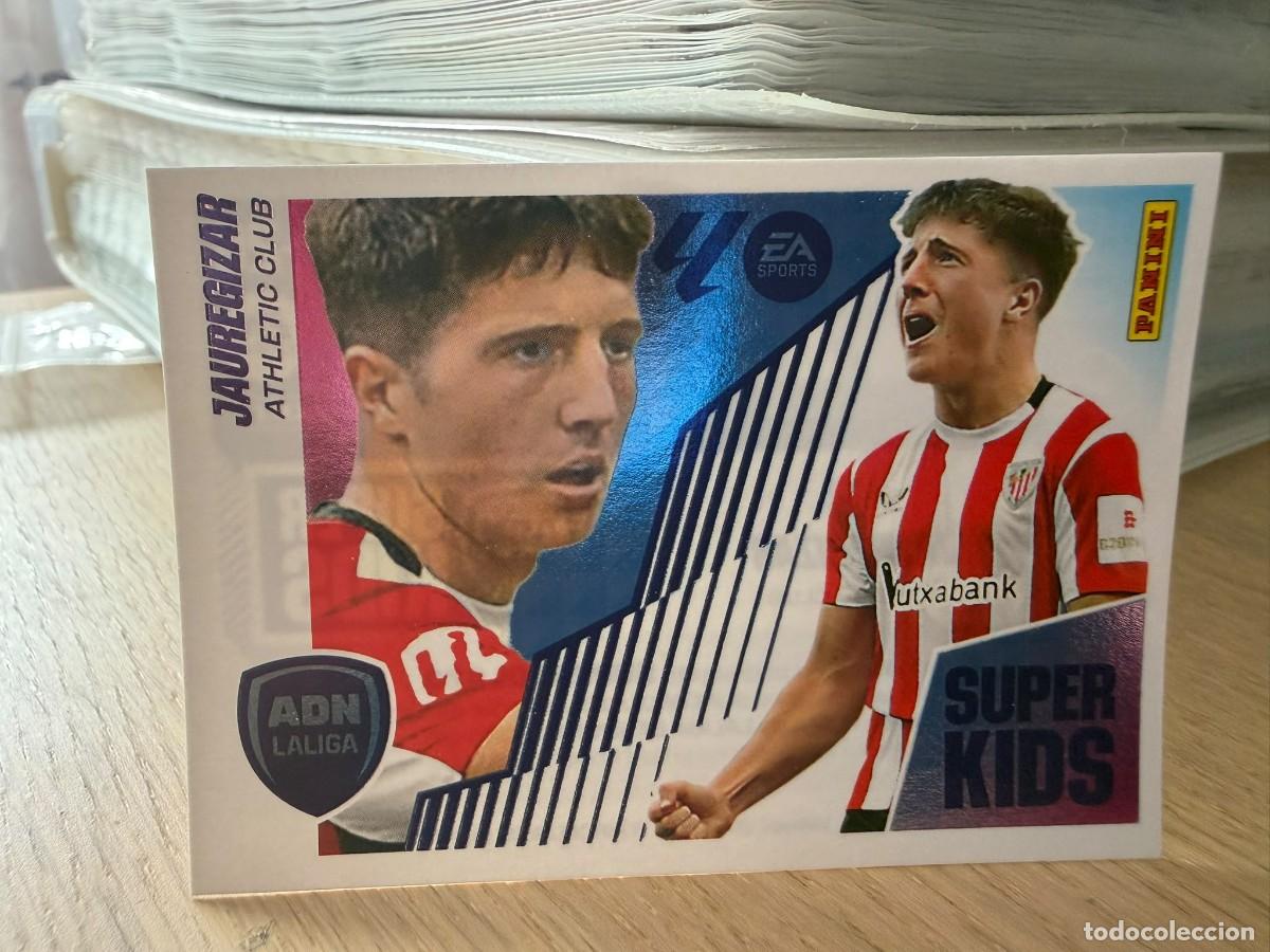 Cromos de f&uacute;tbol: 11 JAUREGIZAR SUPER KIDS ATHLETIC BILBAO 25 26 2025 2026 LIGA EA SPORTS COLECCIONES ESTE SIN PEGAR