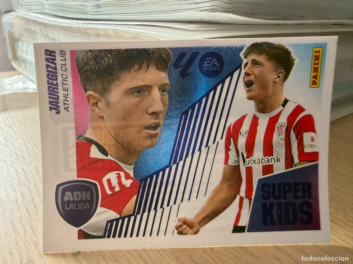 Cromos de f&uacute;tbol: 11 JAUREGIZAR SUPER KIDS ATHLETIC BILBAO 25 26 2025 2026 LIGA EA SPORTS COLECCIONES ESTE SIN PEGAR