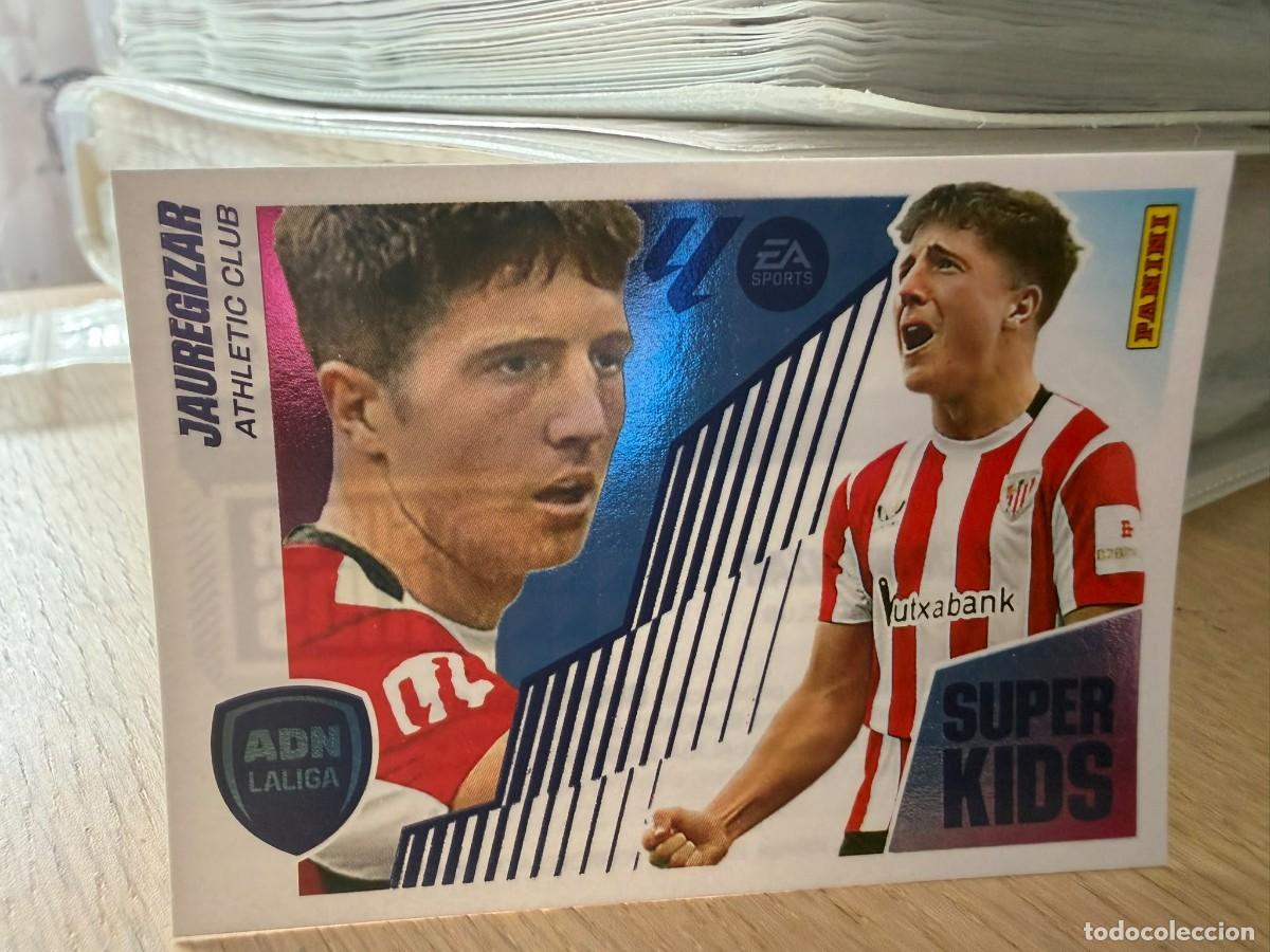 Cromos de f&uacute;tbol: 11 JAUREGIZAR SUPER KIDS ATHLETIC BILBAO 25 26 2025 2026 LIGA EA SPORTS COLECCIONES ESTE SIN PEGAR