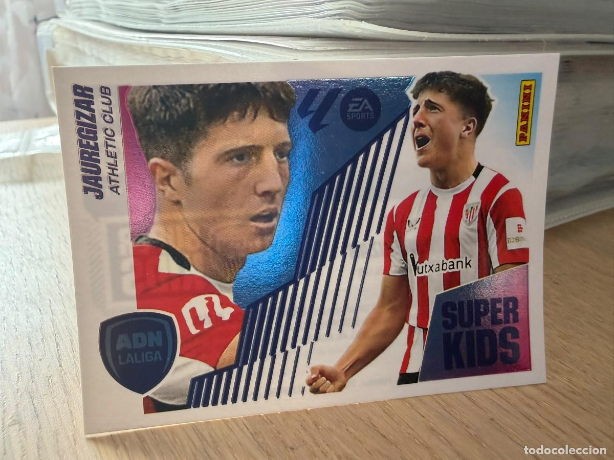 Cromos de f&uacute;tbol: 11 JAUREGIZAR SUPER KIDS ATHLETIC BILBAO 25 26 2025 2026 LIGA EA SPORTS COLECCIONES ESTE SIN PEGAR