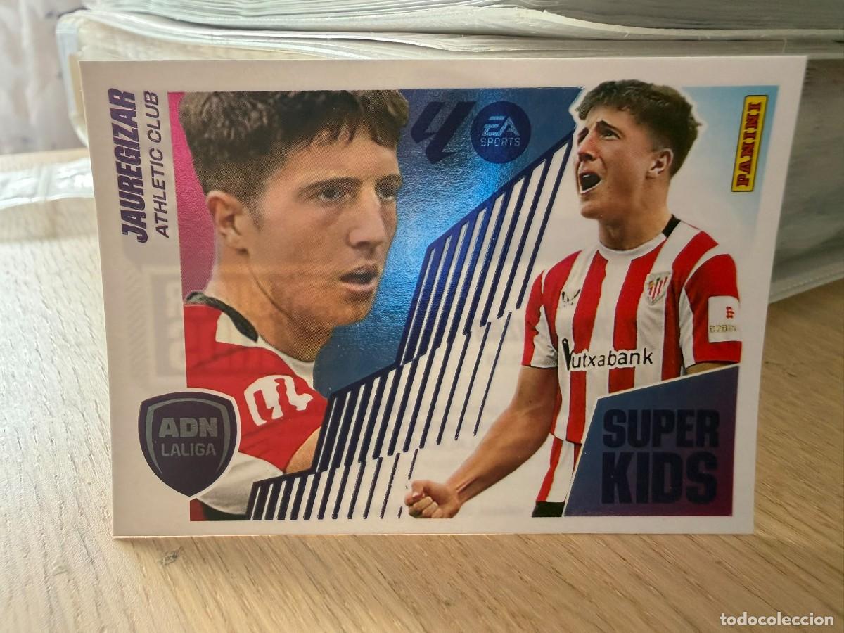 Cromos de f&uacute;tbol: 11 JAUREGIZAR SUPER KIDS ATHLETIC BILBAO 25 26 2025 2026 LIGA EA SPORTS COLECCIONES ESTE SIN PEGAR
