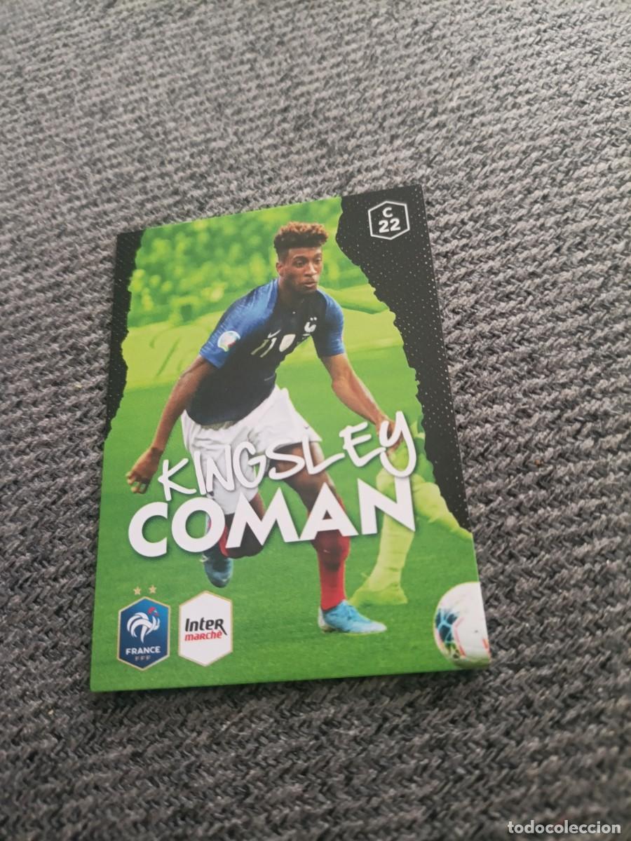 Cromos de f&uacute;tbol: Au Plus pres des bleus 2020 Coman