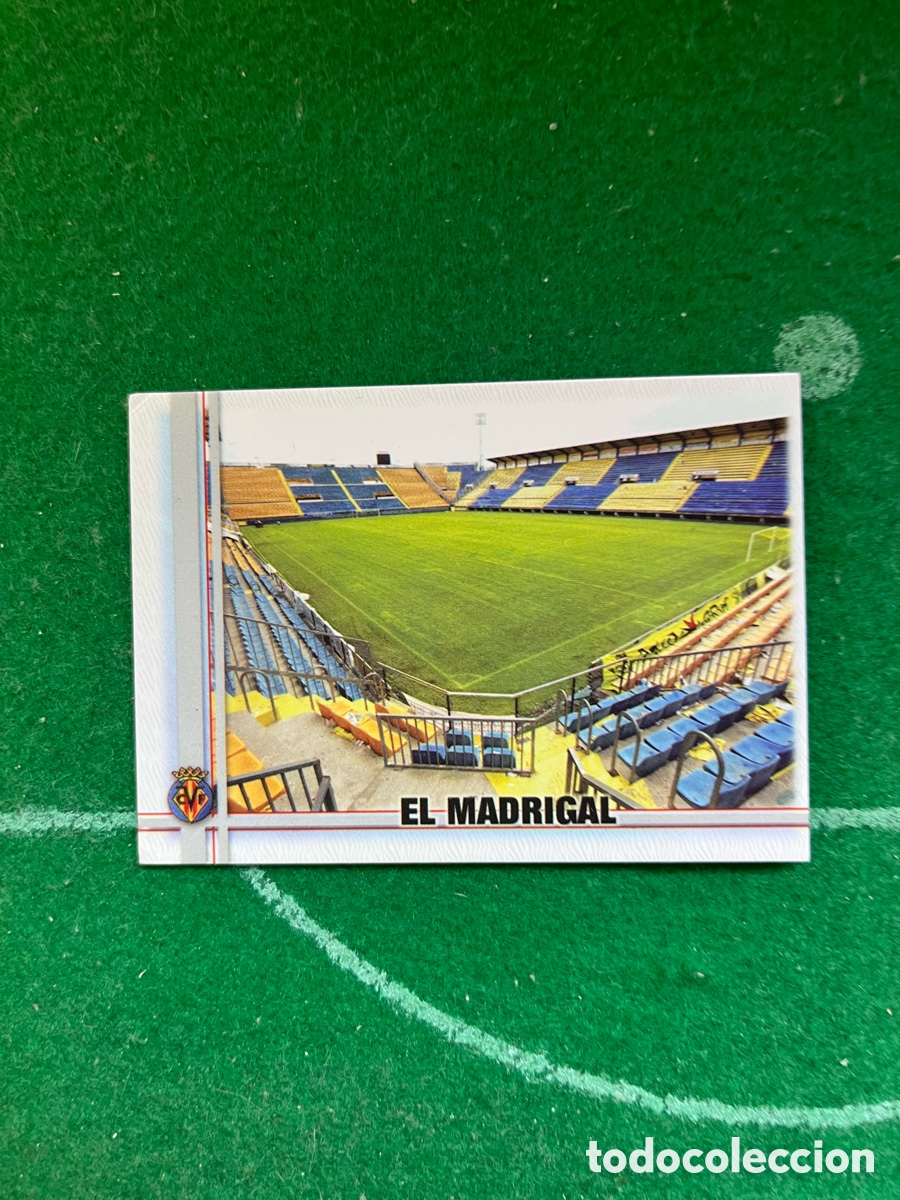 Cromos de f&uacute;tbol: 164 EL MADRIGAL VILLARREAL LAS FICHAS DE LA LIGA 2006 2007 MUNDICROMO ESTADIO