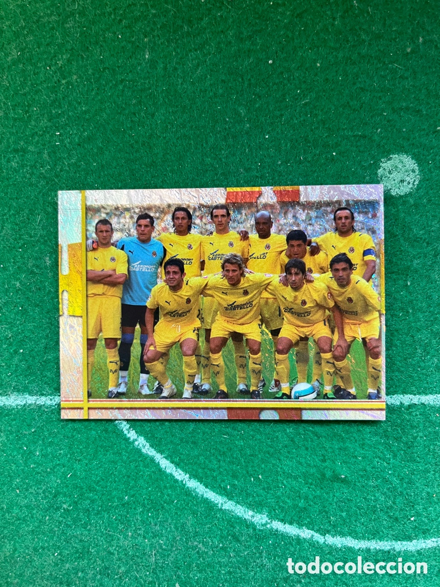 Cromos de f&uacute;tbol: 165 VILLARREAL LAS FICHAS DE LA LIGA 2006 2007 MUNDICROMO ALINEACI&Oacute;N