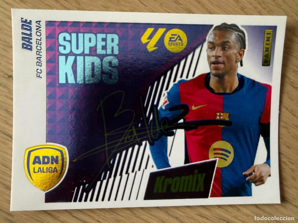 Cromos de f&uacute;tbol: 2 BALDE SUPER KIDS KROMIX BARCELONA 25 26 2025 2026 LIGA EA SPORTS COLECCIONES ESTE SIN PEGAR