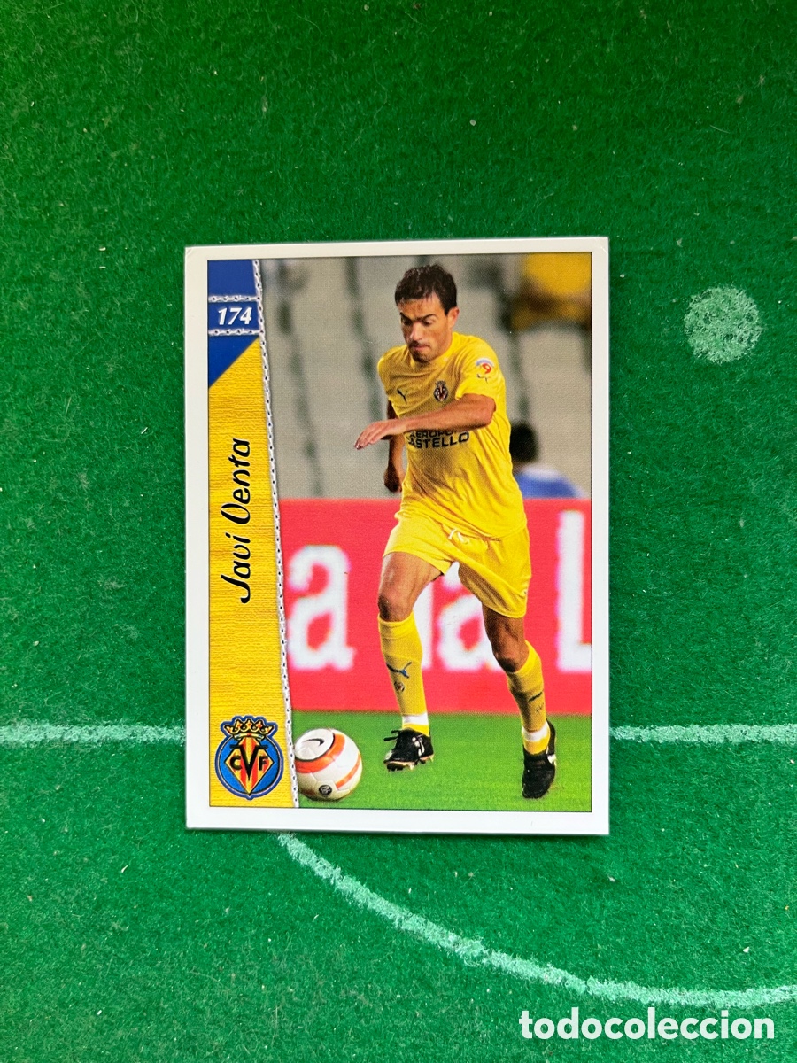 Cromos de f&uacute;tbol: 174 JAVI VENTA VILLARREAL LAS FICHAS DE LA LIGA 2006 2007 MUNDICROMO
