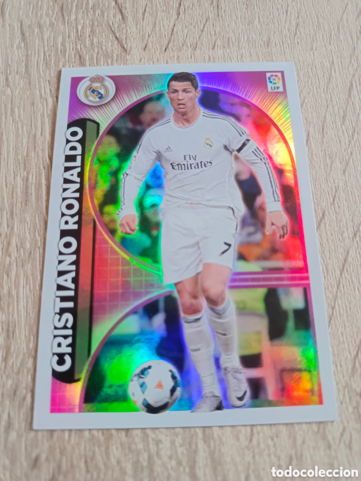 Cromos de f&uacute;tbol: CRISTIANO RONALDO ESTE 2014-2015 PANINI. NUEVO. EXCELENTE ESTADO