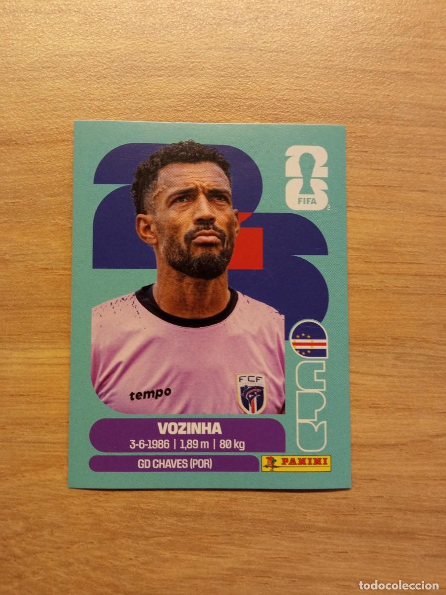 Cromos de f&uacute;tbol: Vozinha, cromo 2, Cabo Verde, mundial 2026, Panini