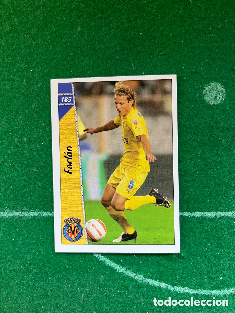 Cromos de f&uacute;tbol: 185 FORL&Aacute;N VILLARREAL LAS FICHAS DE LA LIGA 2006 2007 MUNDICROMO