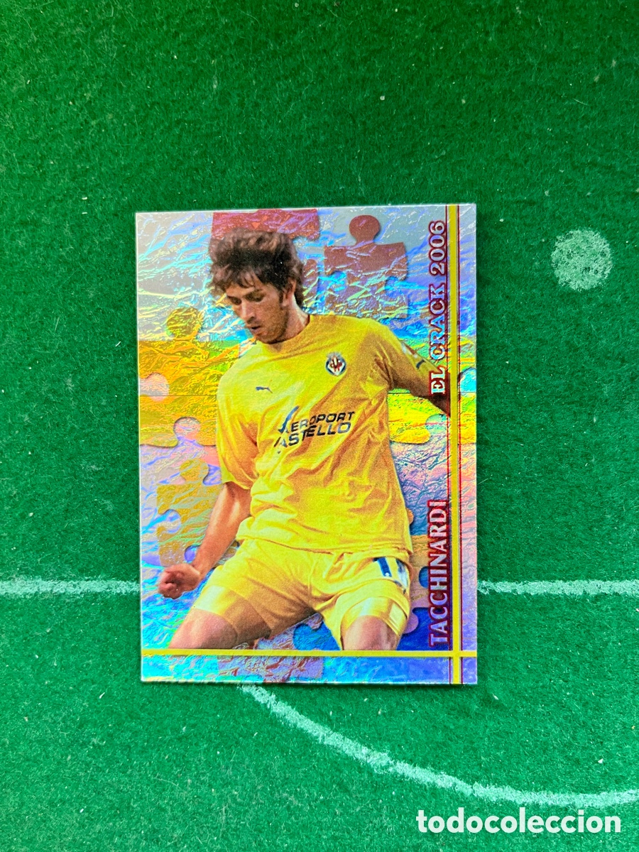 Cromos de f&uacute;tbol: 187 TACCHINARDI VILLARREAL LAS FICHAS DE LA LIGA 2006 2007 MUNDICROMO EL CRACK 2006