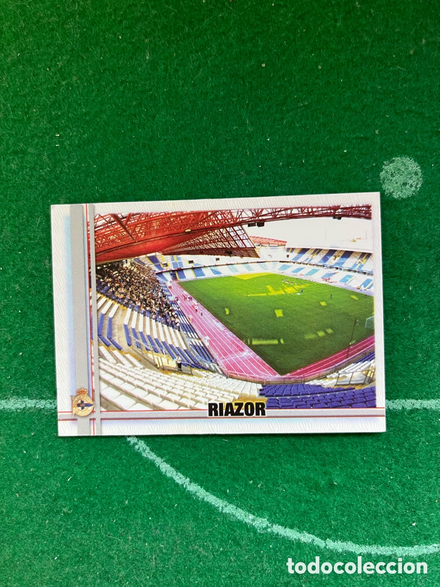 Cromos de f&uacute;tbol: 191 RIAZOR DEPORTIVO DE LA CORU&Ntilde;A LAS FICHAS DE LA LIGA 2006 2007 MUNDICROMO ESTADIO
