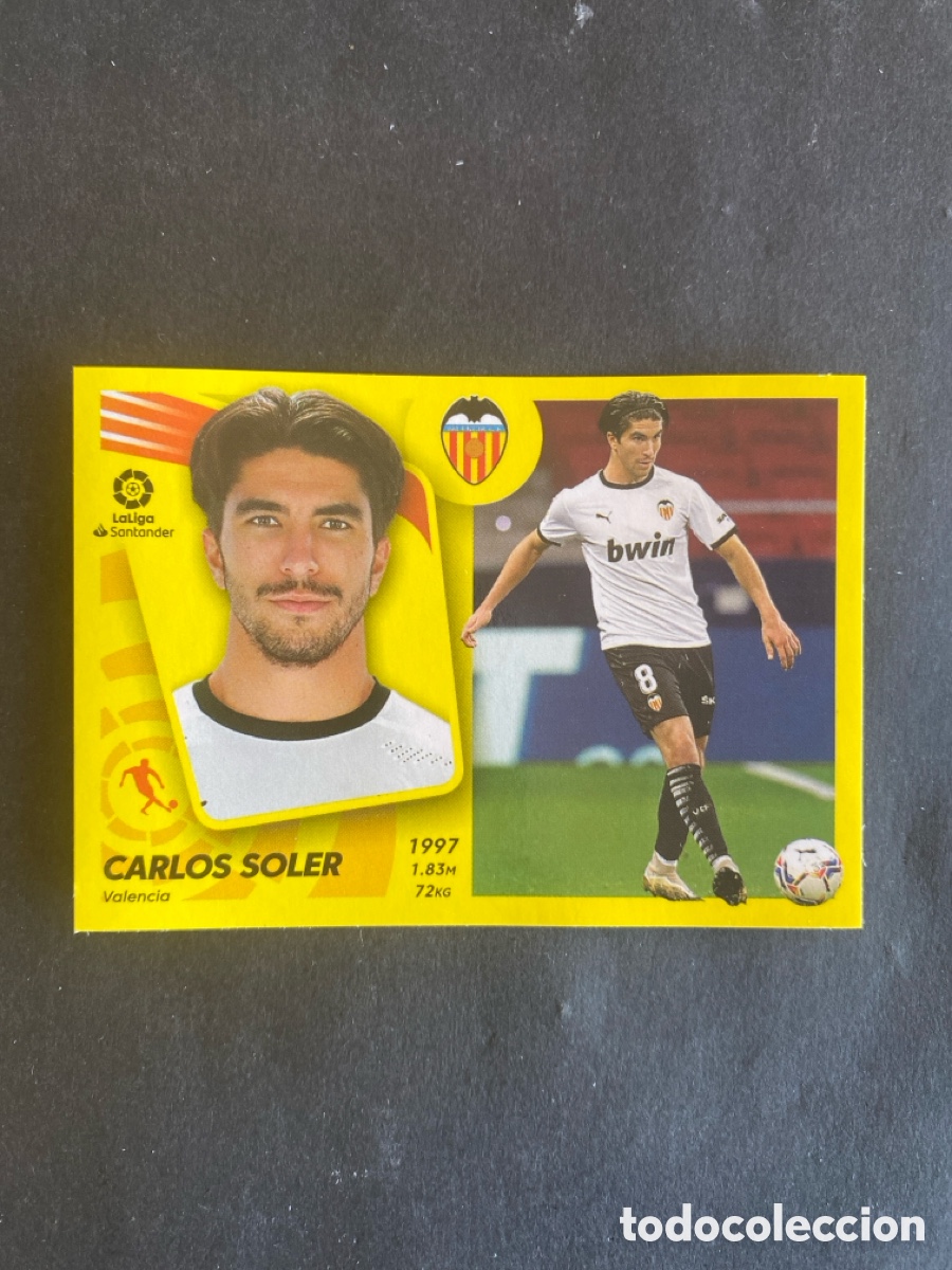 Cromos de f&uacute;tbol: Cromo liga 21/22 Valencia N* 15