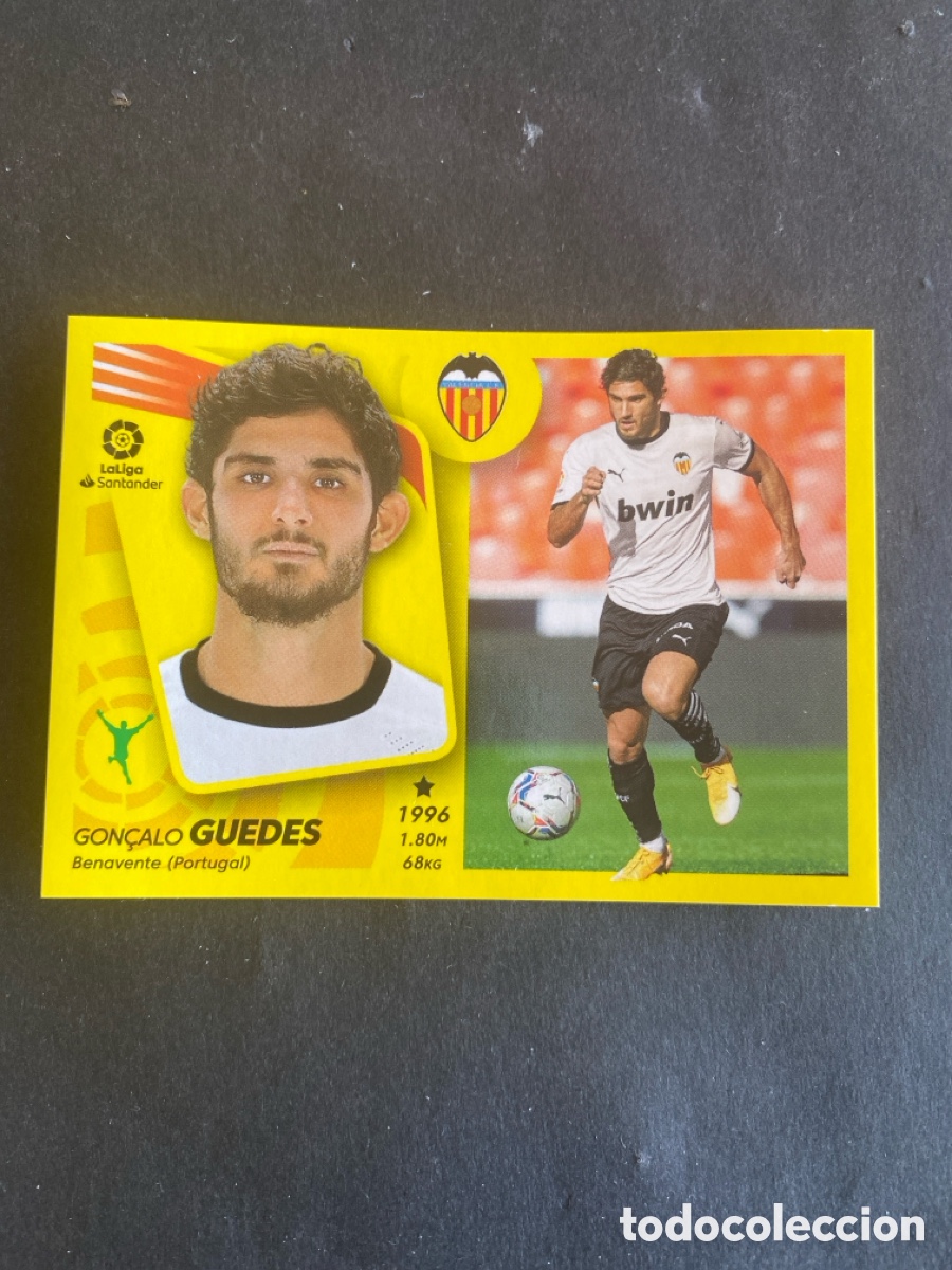 Cromos de f&uacute;tbol: Cromo liga 21/22 Valencia N* 17