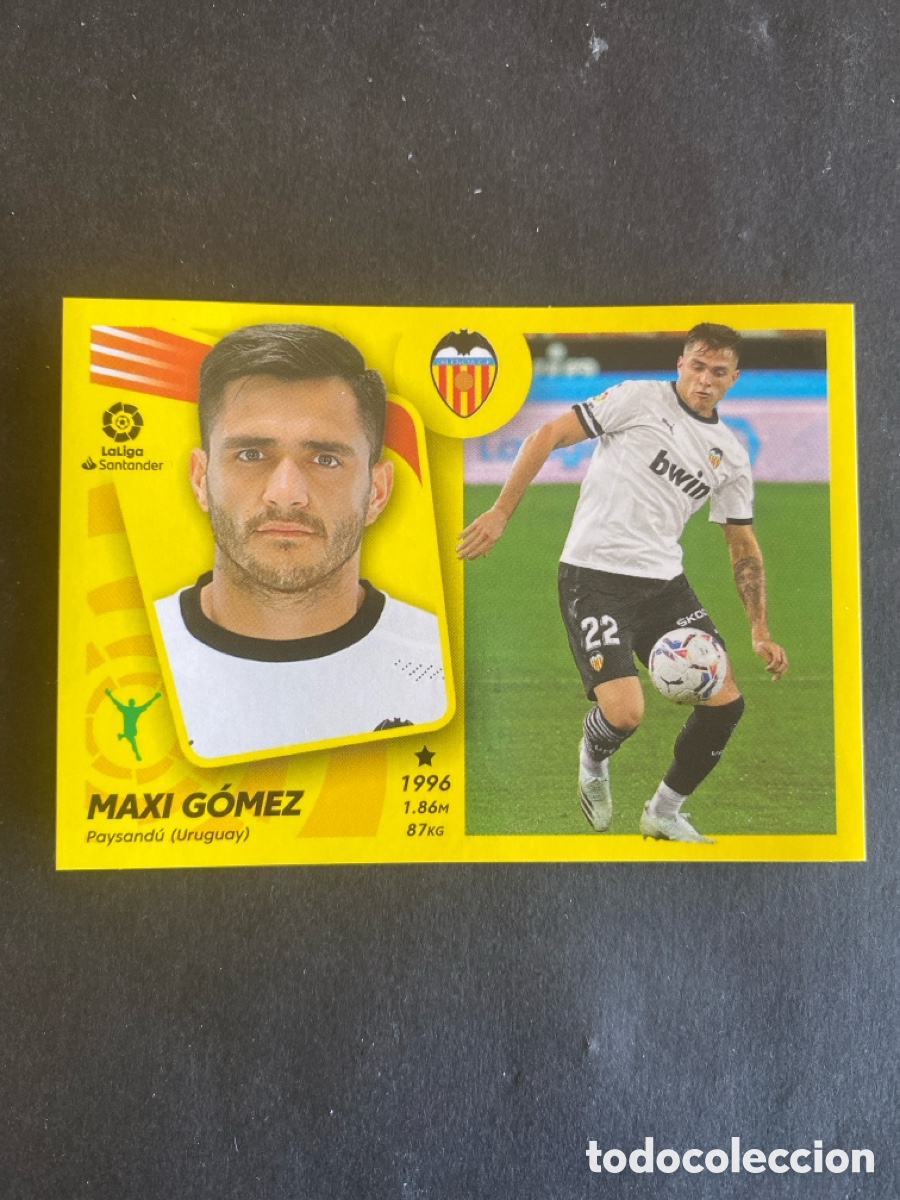 Cromos de f&uacute;tbol: Cromo liga 21/22 Valencia N* 19