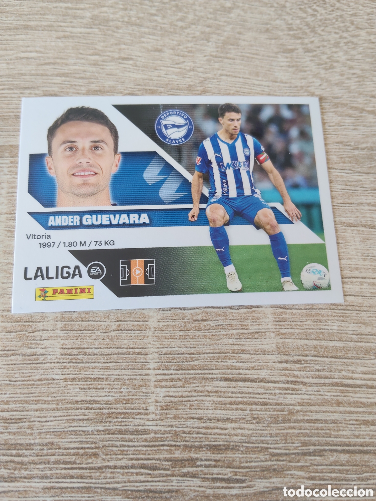 Cromos de f&uacute;tbol: Guevara Alav&eacute;s liga 2026 2027 26 27 ediciones este