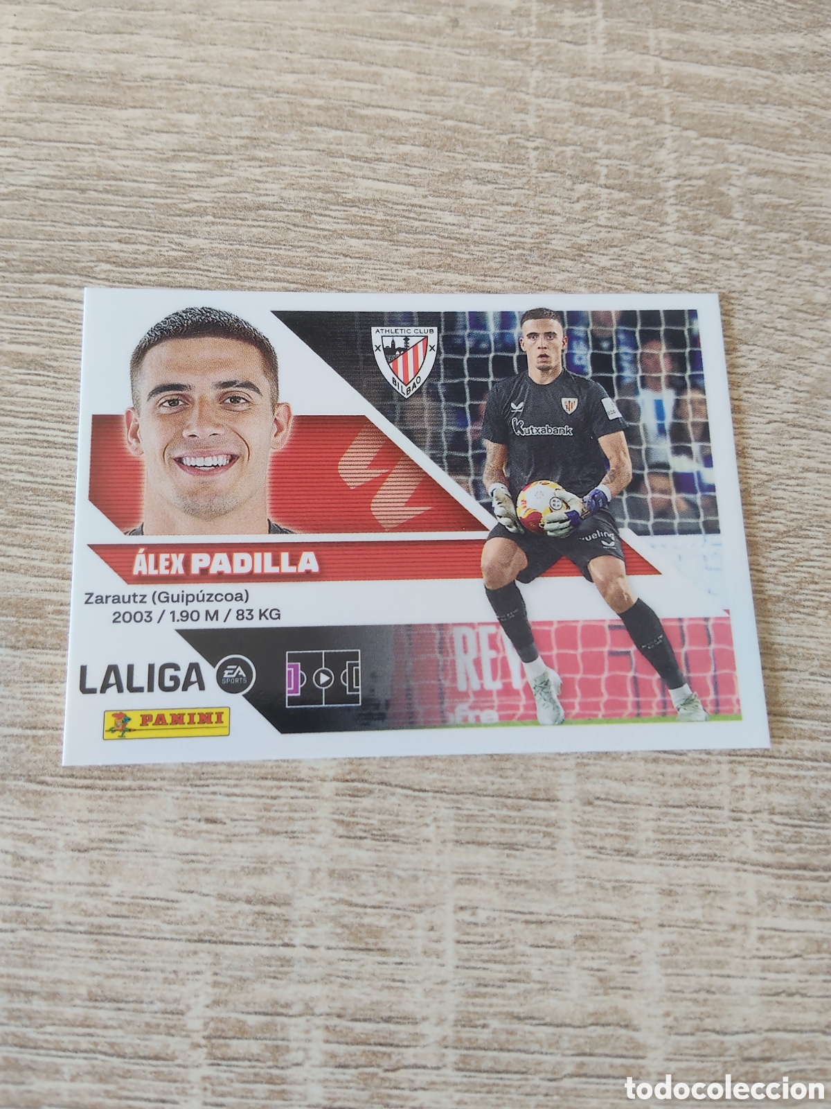 Cromos de f&uacute;tbol: Padilla Athletic de Bilbao liga 2026 2027 26 27 ediciones este