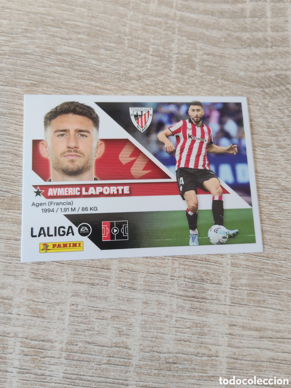 Cromos de f&uacute;tbol: Laporte Athletic de Bilbao liga 2026 2027 26 27 ediciones este