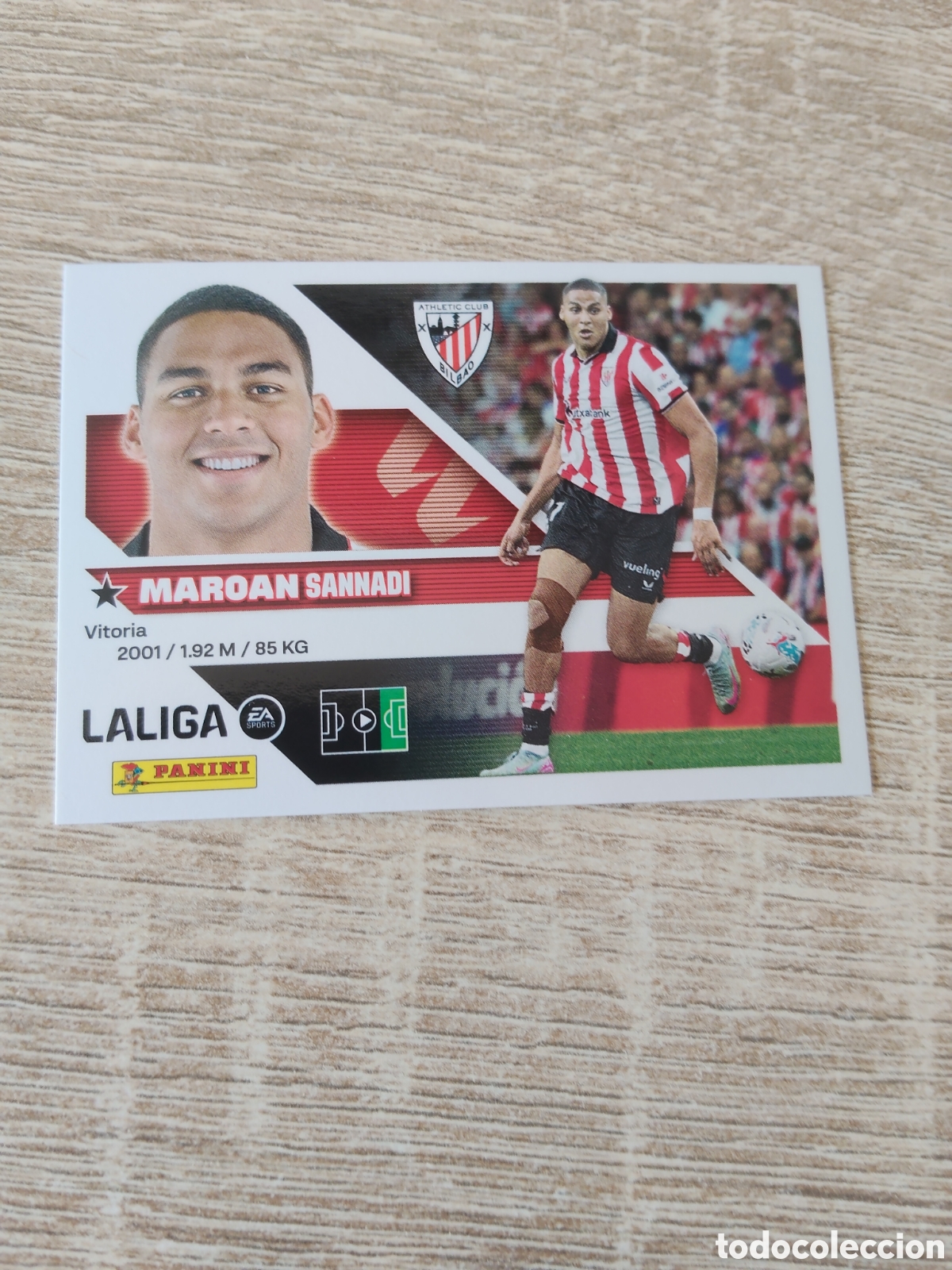 Cromos de f&uacute;tbol: Maroan Athletic de Bilbao liga 2026 227 26 27 ediciones este