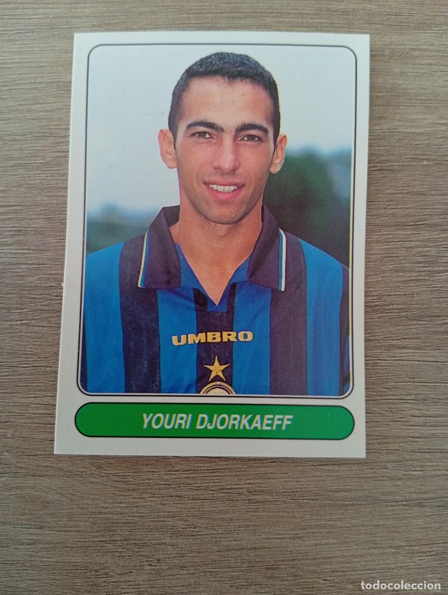 Cromos de f&uacute;tbol: YOURI DJORKAEFF 62 EUROPEAN FOOTBALL STARS 1997 97 SIN PEGAR NUNCA PEGADO